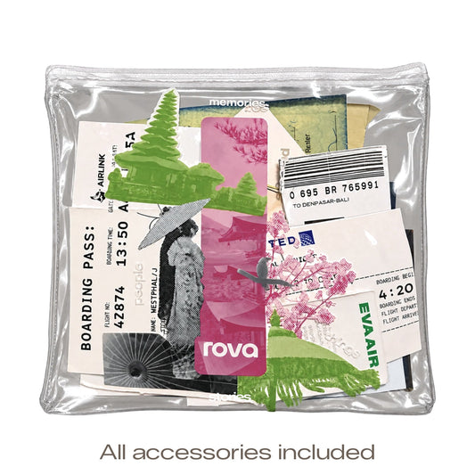 Rova Memory Pouch Full Kit, all accessories included